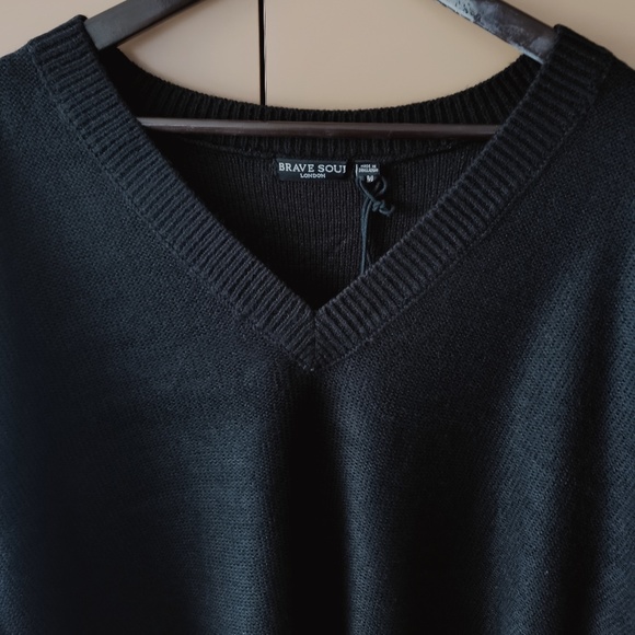Brave Soul kansas v neck jumper - NWT (M) - Picture 6 of 12